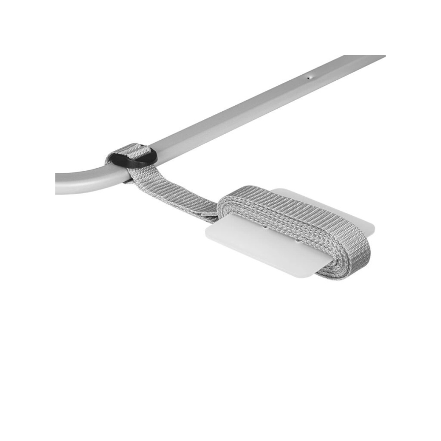 Lionelo - Barierka zabezpieczająca do łóżka LORA szara