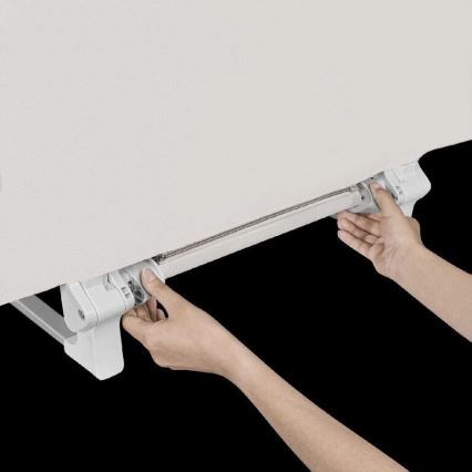 Lionelo - Barierka zabezpieczająca do łóżka LORA szara