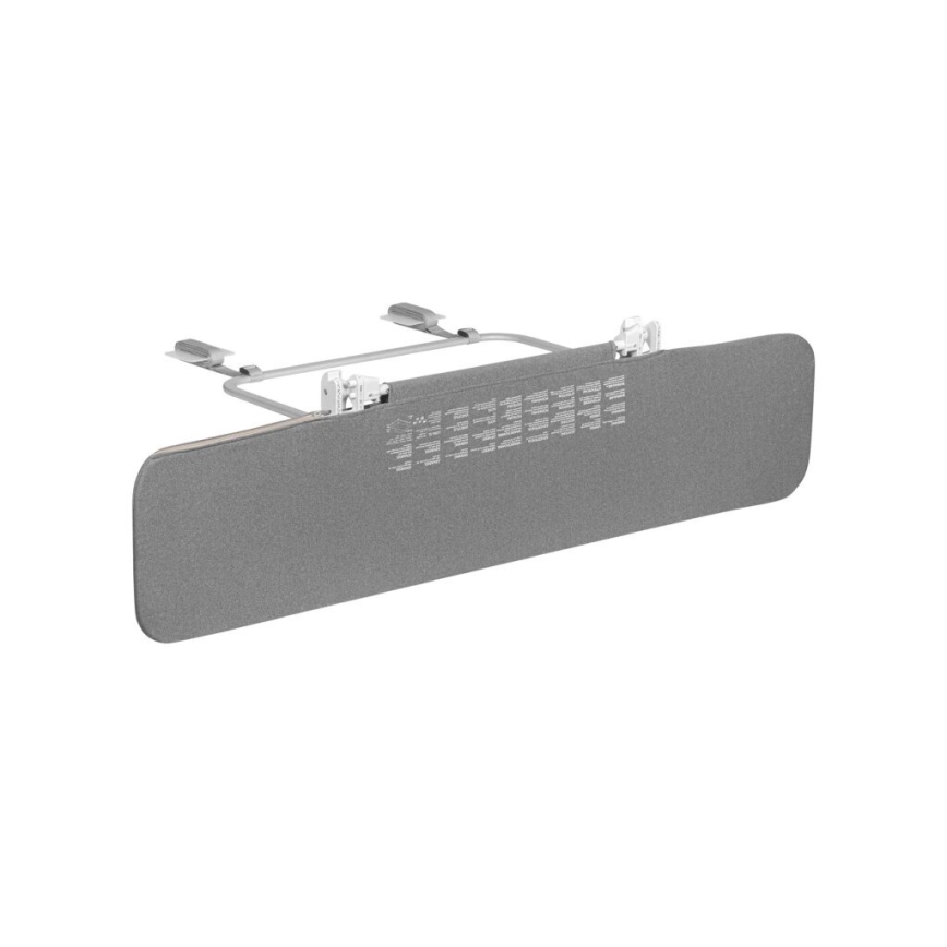 Lionelo - Barierka zabezpieczająca do łóżka LORA XL ciemnoszara