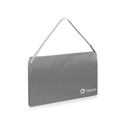 Lionelo - Barierka zabezpieczająca do łóżka LORA XL szara