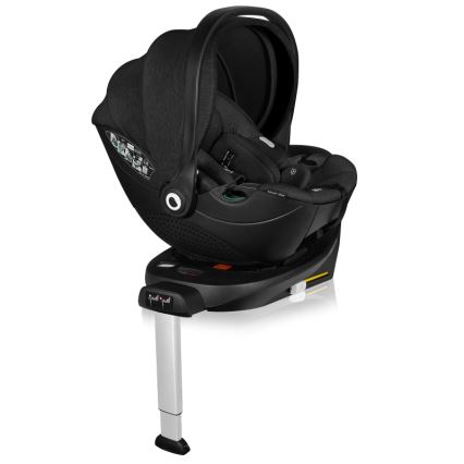 Lionelo - Baza do fotelików samochodowych MOXIE SET i-Size Base Black