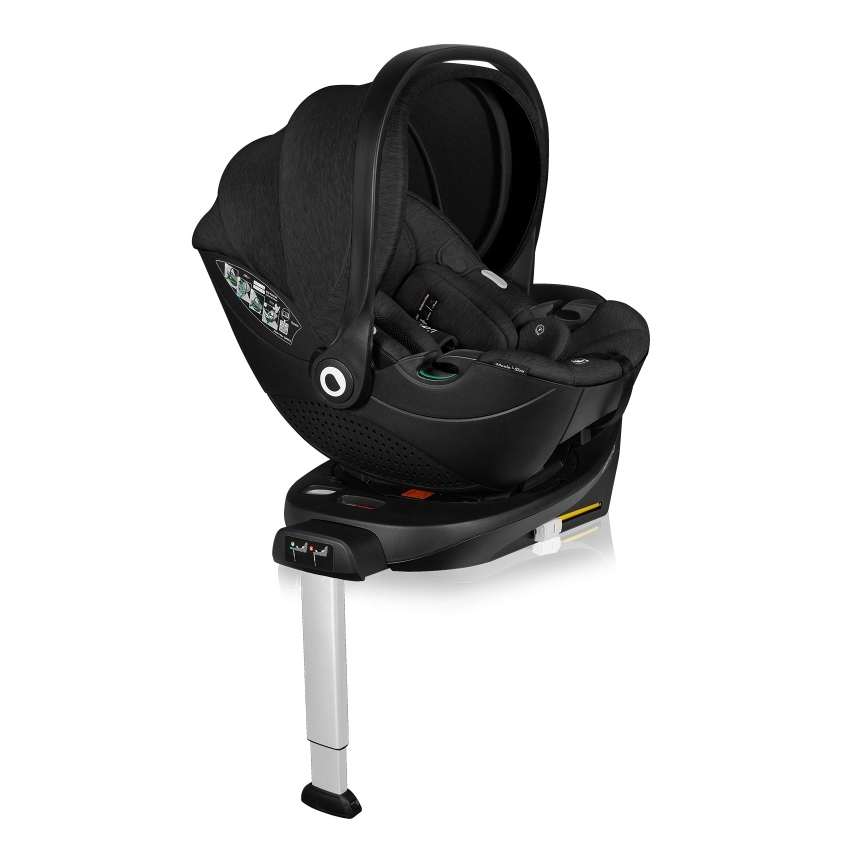 Lionelo - Baza do fotelików samochodowych MOXIE SET i-Size Base Black
