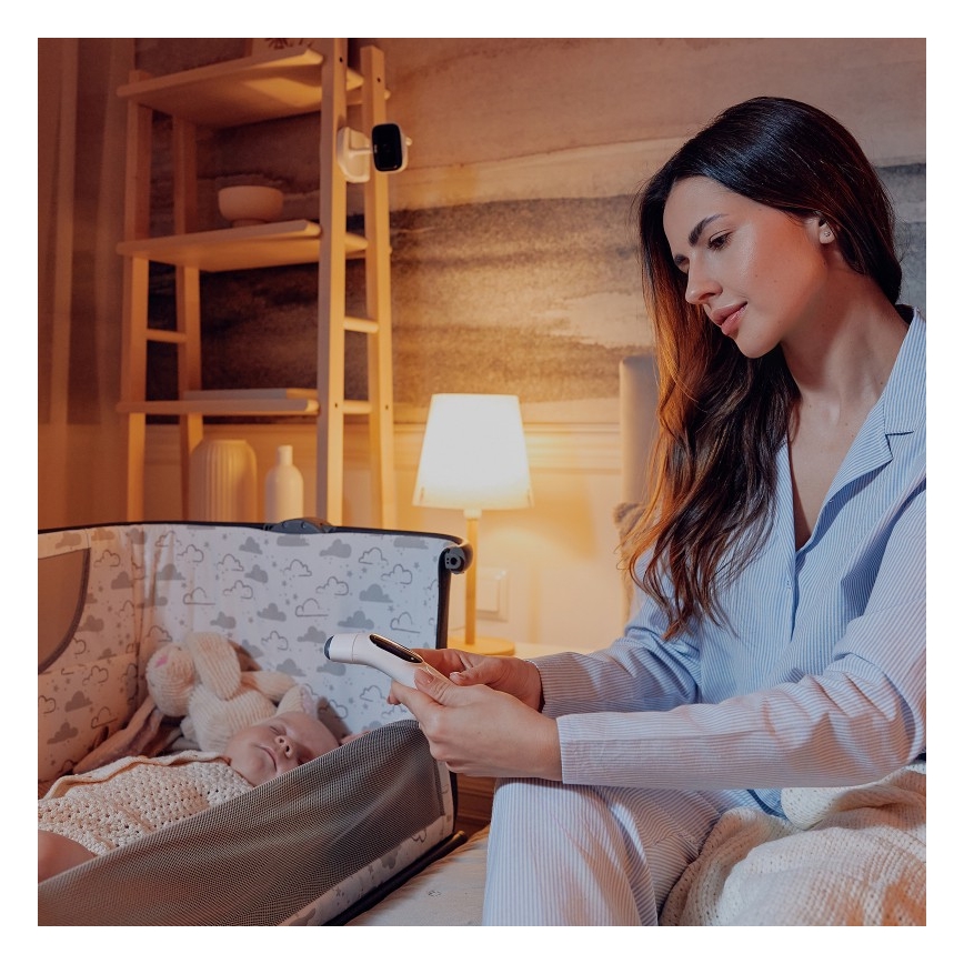 Lionelo - Bezdotykowy termometr na podczerwień FEVERSCAN 2xAAA