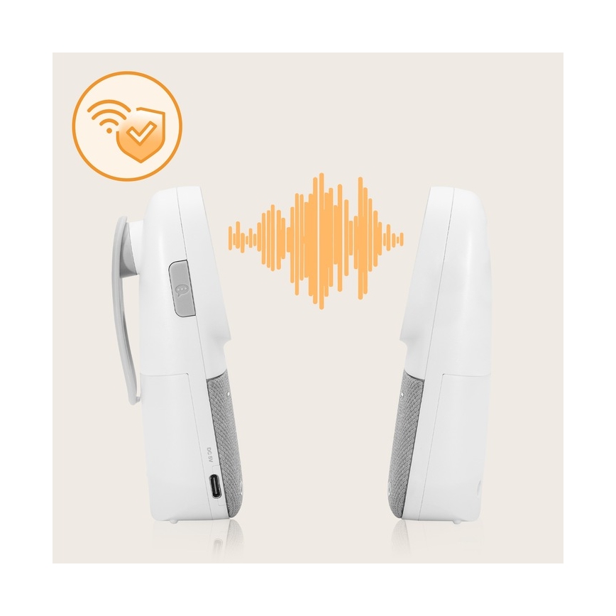 Lionelo - Bezprzewodowa ładowalna audio-niania BABYLINE 2.2 5V