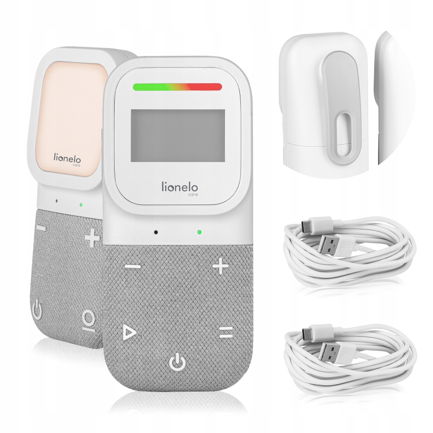 Lionelo - Bezprzewodowa ładowalna niania audio dla dzieci BABYLINE 2.3 5V
