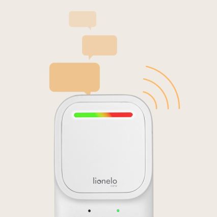 Lionelo - bezprzewodowa niania audio z ładowaniem BABYLINE 2.2 5V