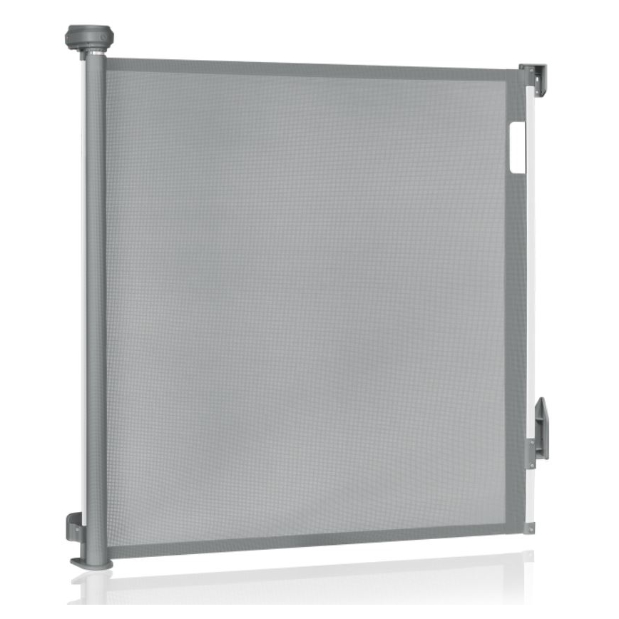 Lionelo - Bramka zabezpieczająca THEA szara