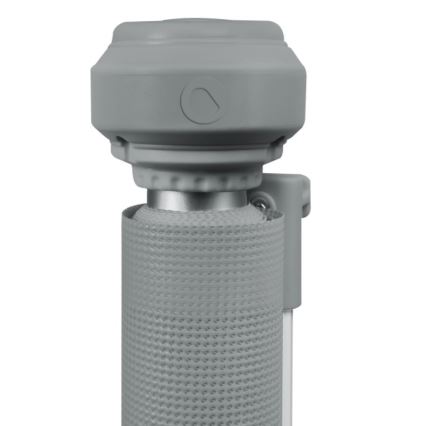 Lionelo - Bramka zabezpieczająca THEA szara