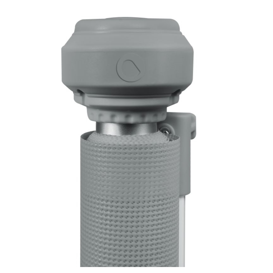 Lionelo - Bramka zabezpieczająca THEA szara