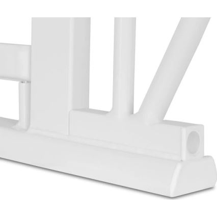 Lionelo - Bramka zabezpieczająca TRUUS SLIM biała/beżowa