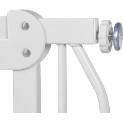 Lionelo - Bramka zabezpieczająca TRUUS SLIM biała/beżowa