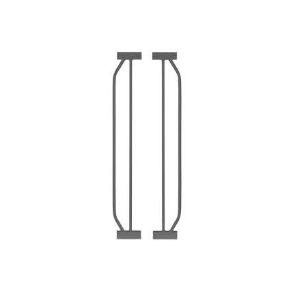 Lionelo - Bramka zabezpieczająca TRUUS SLIM czarna/beżowa