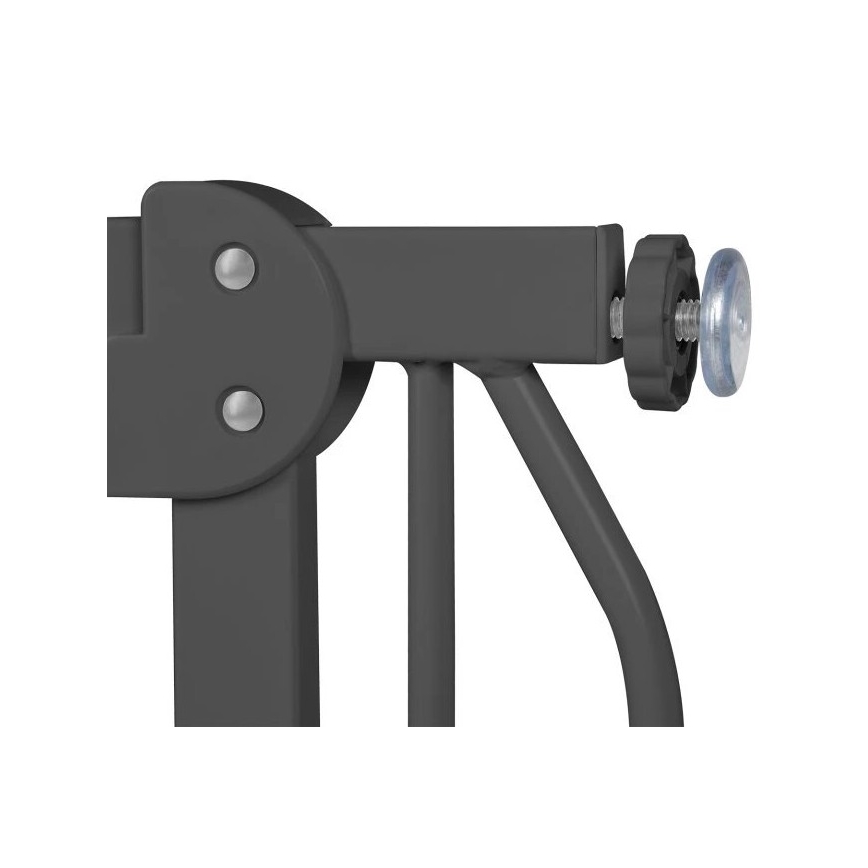 Lionelo - Bramka zabezpieczająca TRUUS SLIM czarna/beżowa