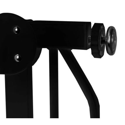 Lionelo - Bramka zabezpieczająca TRUUS SLIM czarna