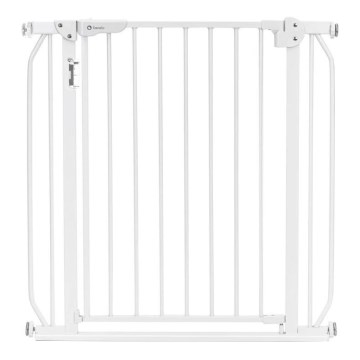 Lionelo - Bramka zabezpieczająca TRUUS SLIM LED 1xAAA biała