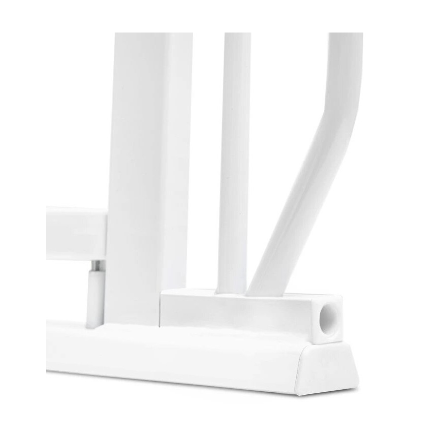 Lionelo - Bramka zabezpieczająca TRUUS SLIM LED 1xAAA biała