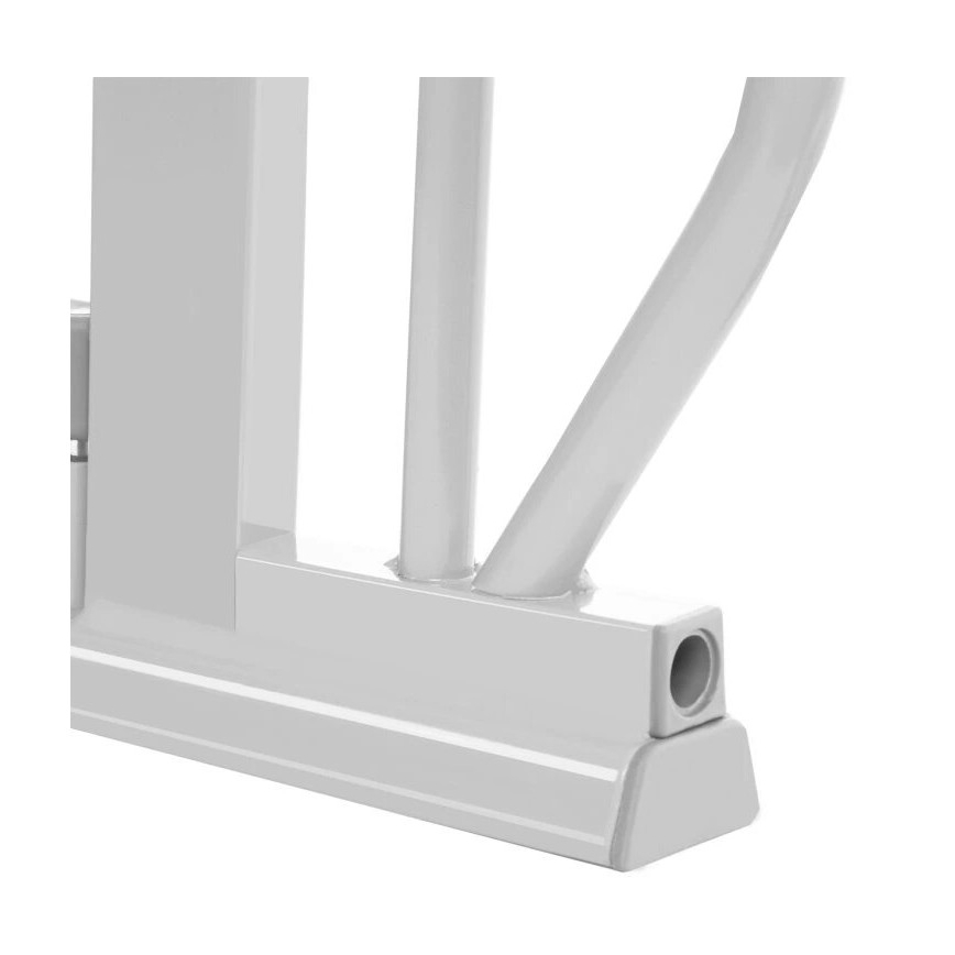 Lionelo - Bramka zabezpieczająca TRUUS SLIM LED 1xAAA szara