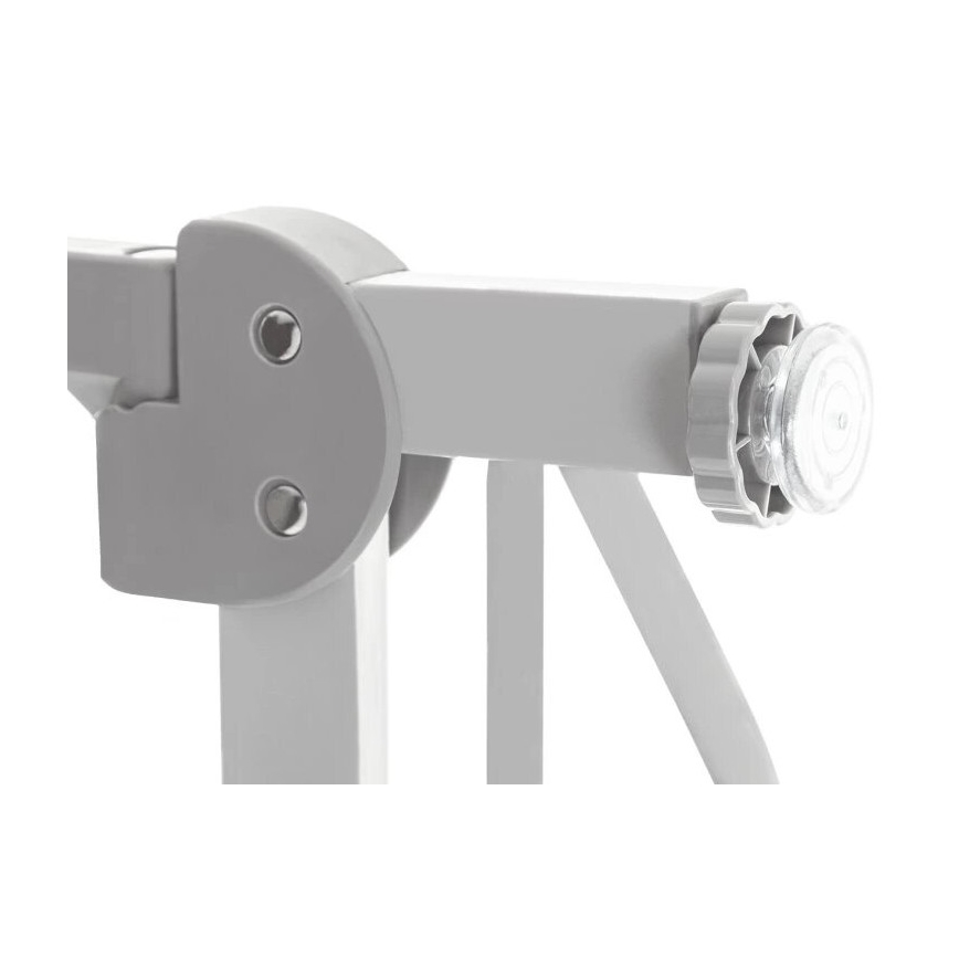 Lionelo - Bramka zabezpieczająca TRUUS SLIM szara