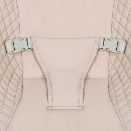 Lionelo - Bujaczek dla dzieci z melodią RIO 4xC Beżowy Latte + zdalne sterowanie