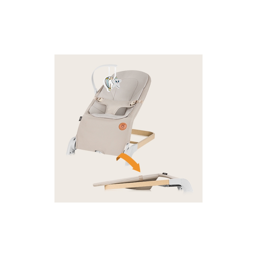 Lionelo - Bujaczek dziecięcy LILAC beżowy