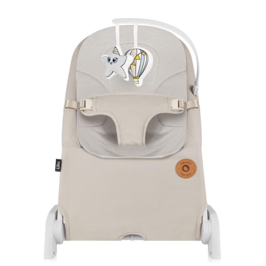 Lionelo - Bujaczek dziecięcy LILAC beżowy