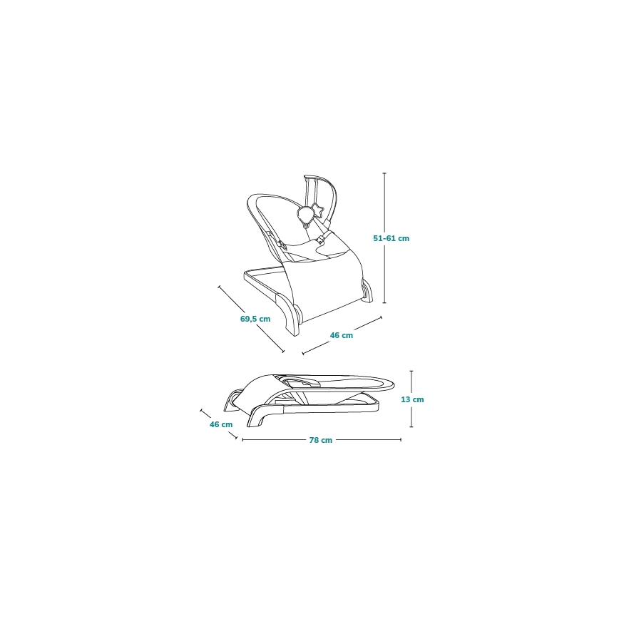 Lionelo - Bujaczek dziecięcy LILAC beżowy