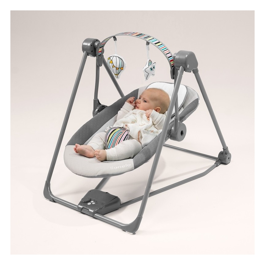 Lionelo - Bujaczek dziecięcy OTTO 4xLR14 Cozy Grey