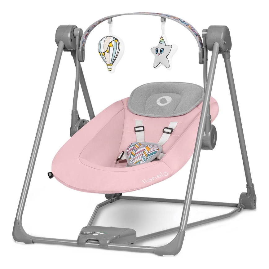 Lionelo - Bujaczek dziecięcy OTTO 4xLR14 Pink Baby