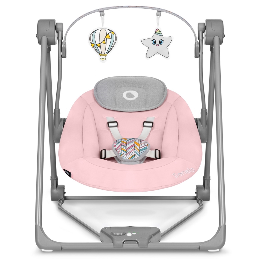 Lionelo - Bujaczek dziecięcy OTTO 4xLR14 Pink Baby