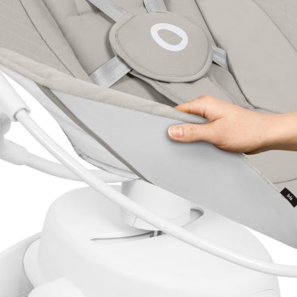 Lionelo - Bujaczek dziecięcy z melodią IRIS 4xAA Beżowy Piasek