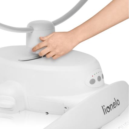 Lionelo - Bujaczek dziecięcy z melodią IRIS 4xAA Beżowy Piasek