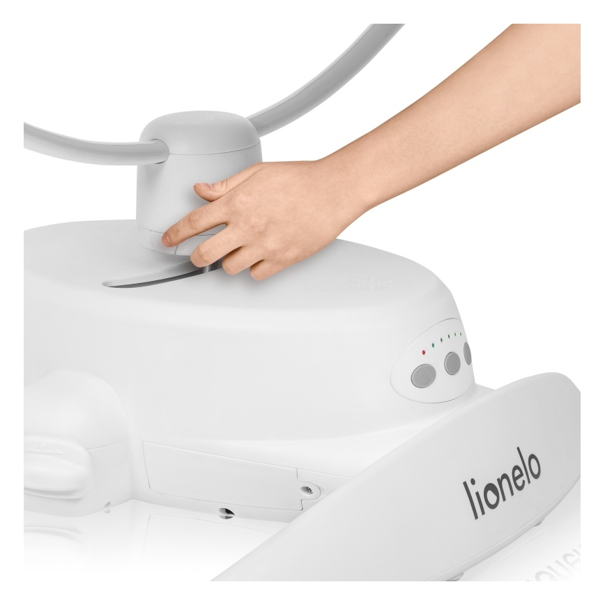 Lionelo - Bujaczek dziecięcy z melodią IRIS 4xAA Beżowy Piasek