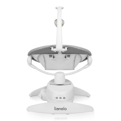 Lionelo - Bujaczek dziecięcy z melodią IRIS Grey Concrete