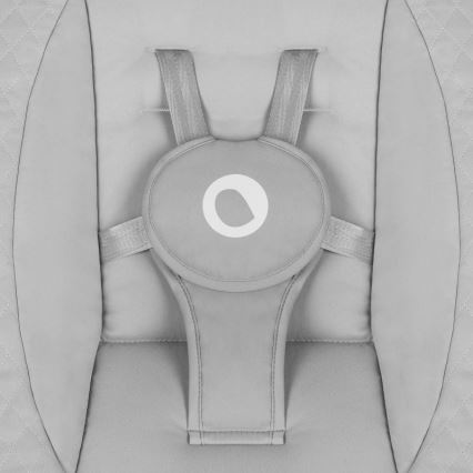 Lionelo - Bujaczek dziecięcy z melodią IRIS Grey Concrete