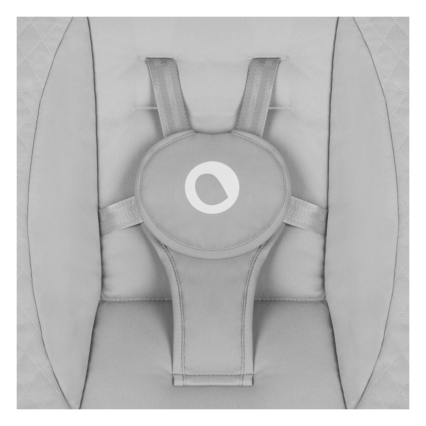 Lionelo - Bujaczek dziecięcy z melodią IRIS Grey Concrete