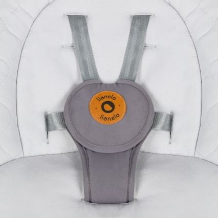 Lionelo - Bujaczek dziecięcy z melodią MELL Grey Stone 4xAA + pilot zdalnego sterowania