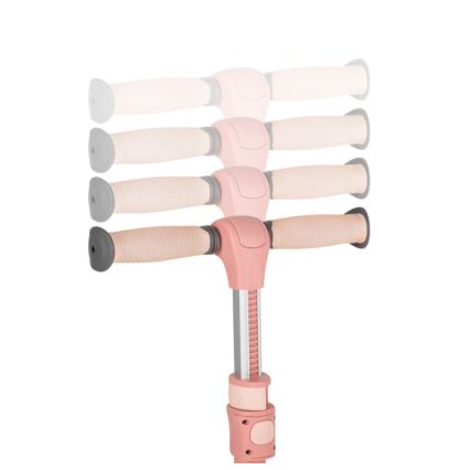 Lionelo - Dziecięca hulajnoga 2w1 FRANKY różowa