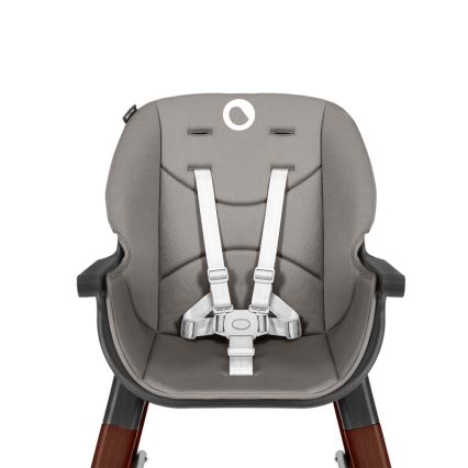 Lionelo - Dziecięce krzesełko do karmienia 2 w 1 MONA Black Onyx