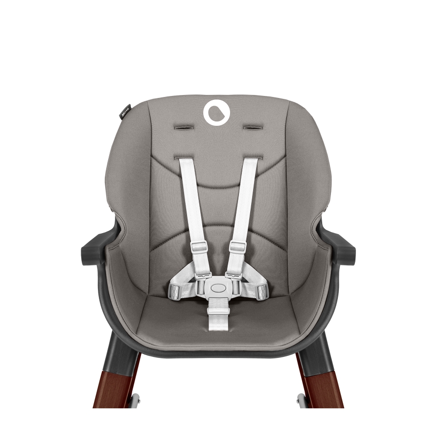 Lionelo - Dziecięce krzesełko do karmienia 2 w 1 MONA Black Onyx