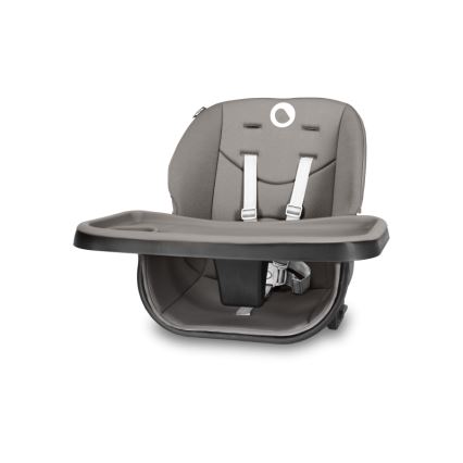 Lionelo - Dziecięce krzesełko do karmienia 2 w 1 MONA Black Onyx