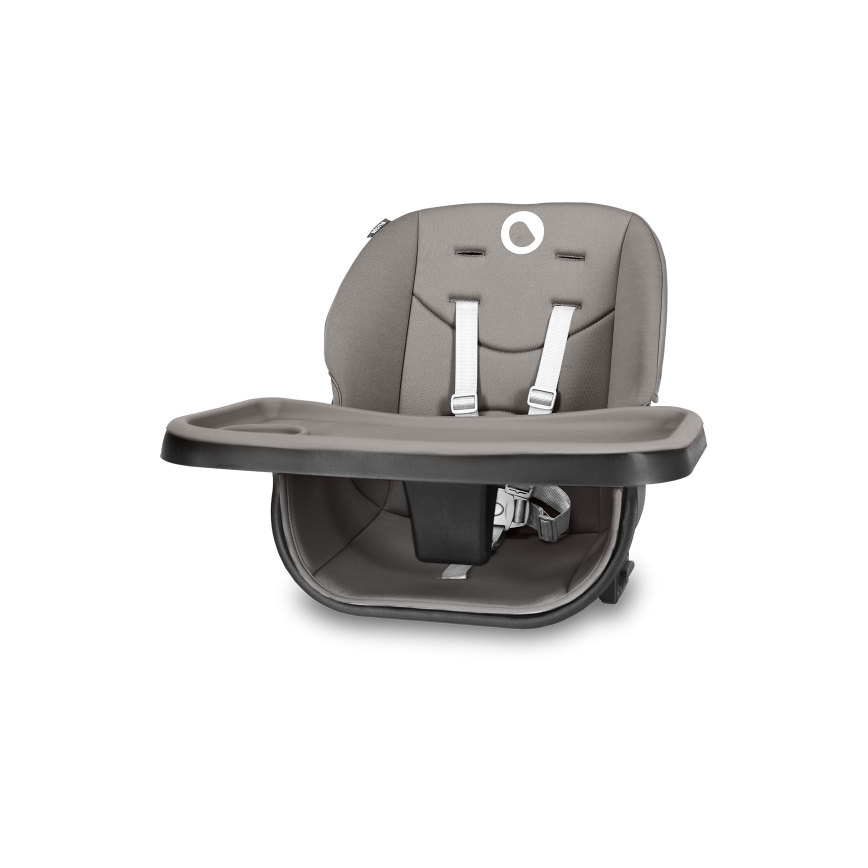 Lionelo - Dziecięce krzesełko do karmienia 2 w 1 MONA Black Onyx