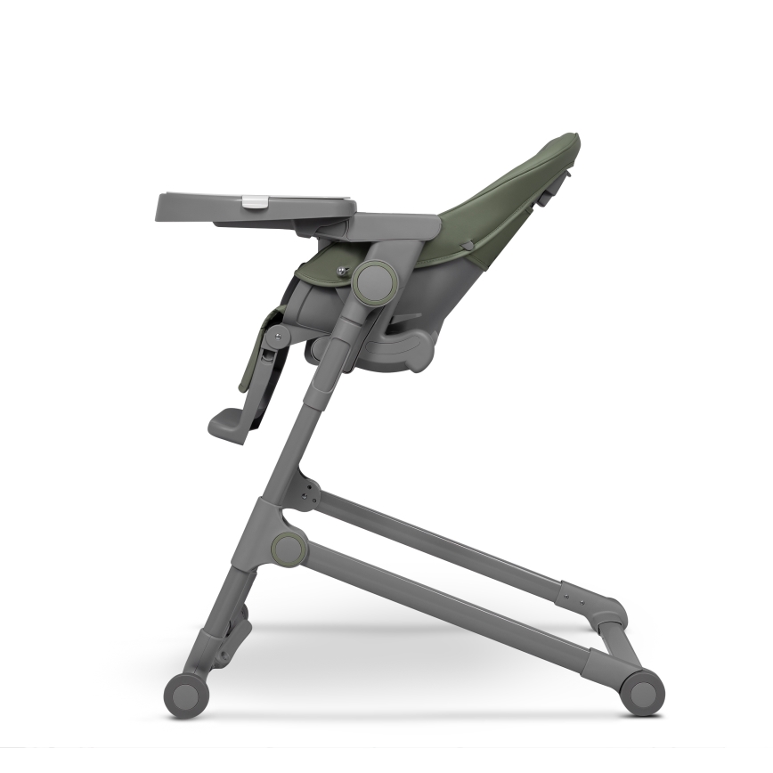 Lionelo - Dziecięce krzesełko do karmienia 2w1 CORA PLUS oliwkowe