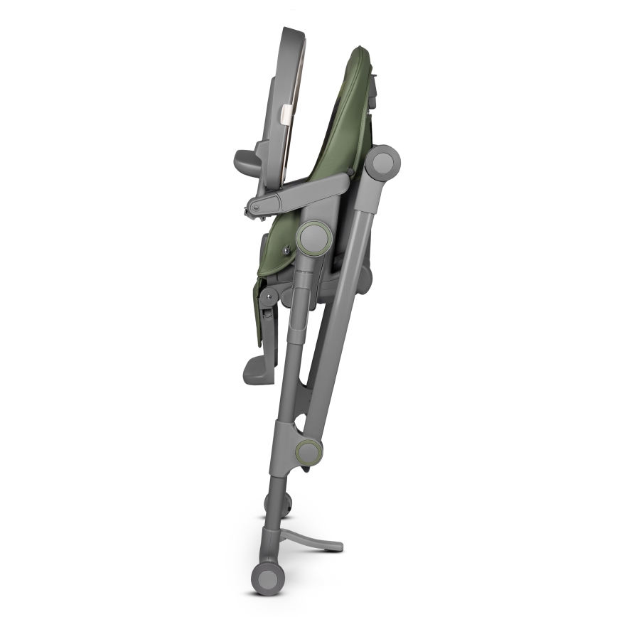 Lionelo - Dziecięce krzesełko do karmienia 2w1 CORA PLUS oliwkowe