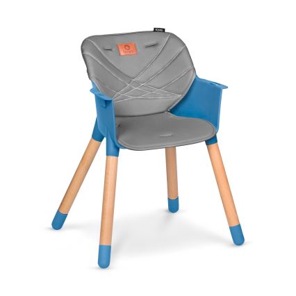 Lionelo - Dziecięce krzesełko do karmienia 2w1 KOEN Blue Sky