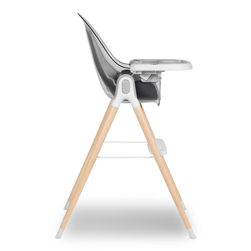 Lionelo - Dziecięce krzesełko do karmienia 2w1 MONA Stone