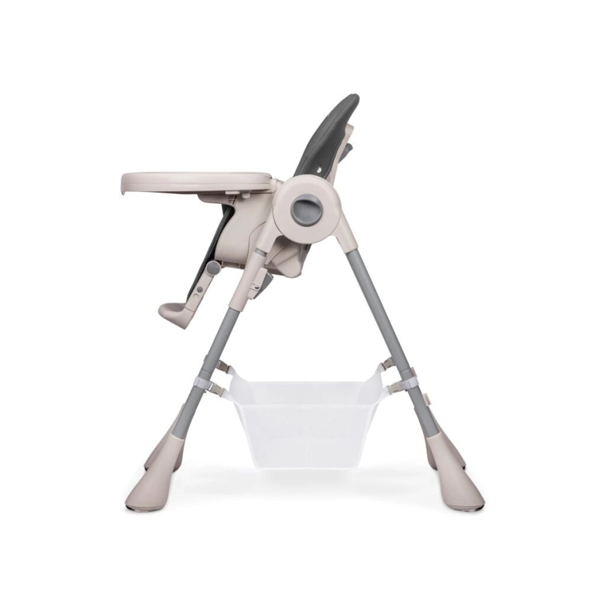 Lionelo - Dziecięce krzesełko do karmienia ZANNA szare