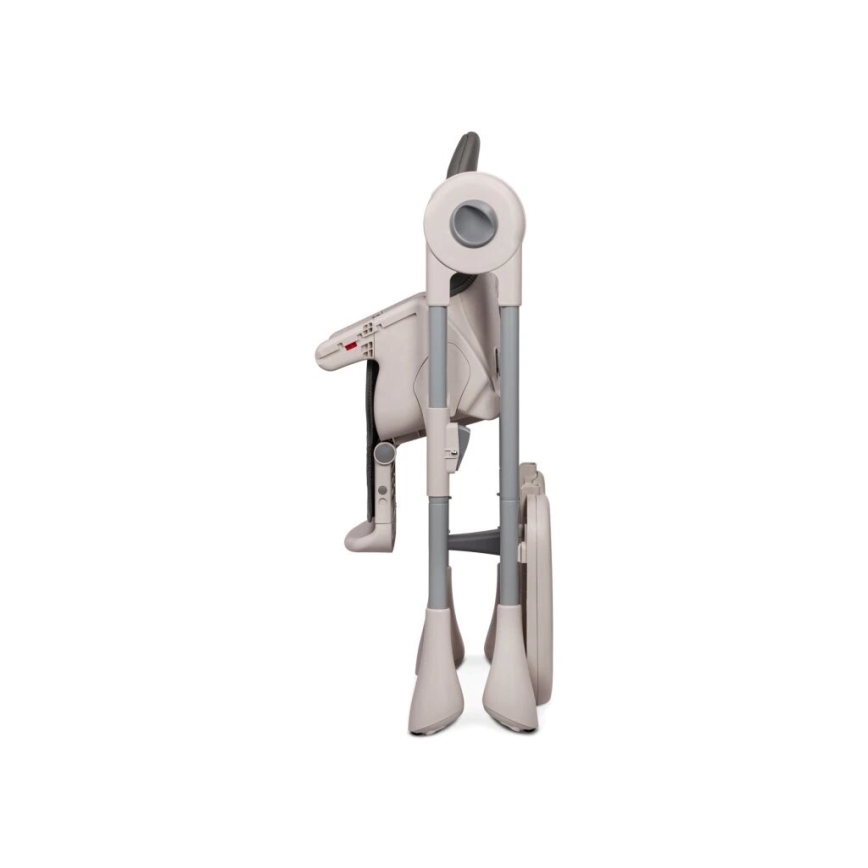 Lionelo - Dziecięce krzesełko do karmienia ZANNA szare