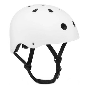 Lionelo - Dziecięcy kask HELMET Biały