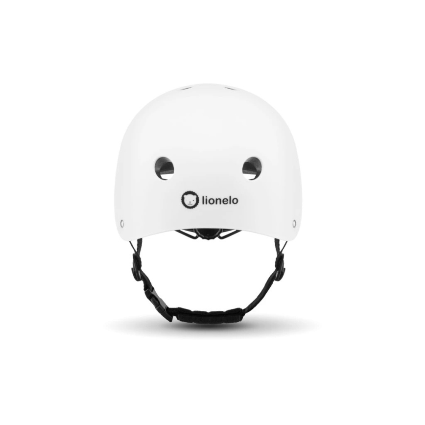 Lionelo - Dziecięcy kask HELMET Biały