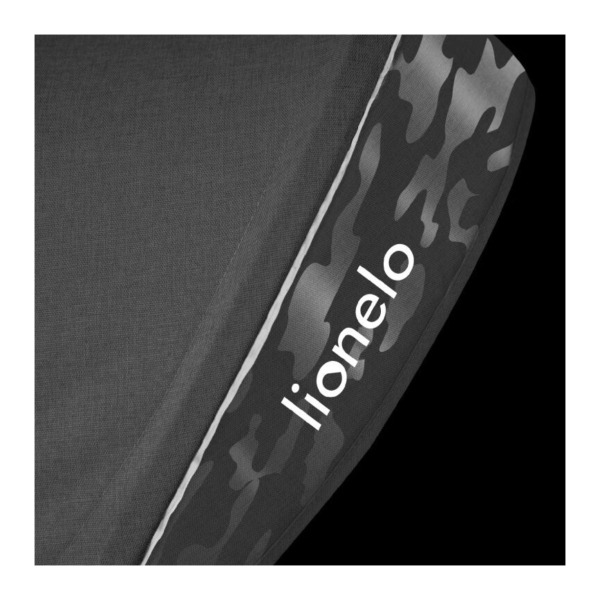 Lionelo - Dziecięcy rowerek trójkołowy HAARI szary/czarny